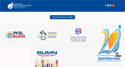 Desktop Screenshot of bumn.go.id